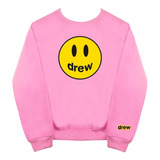 Sudadera Sin Gorro Rosa Drew House Justin Bieber Yummy Adult