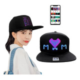 Gorra Led Cachucha Bluetooth Con Iluminación Luz Led