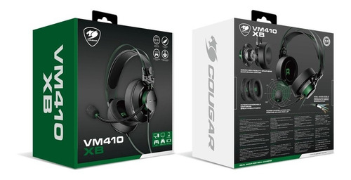 Audifonos Gamer Cougar Vm410 Verde Ps5, Xbox X/s, Mobile, Pc