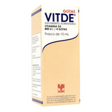 Pasteur Vitde Gotas Vitamina D3 800 Ui / 4 Gts Gotas 10 Ml