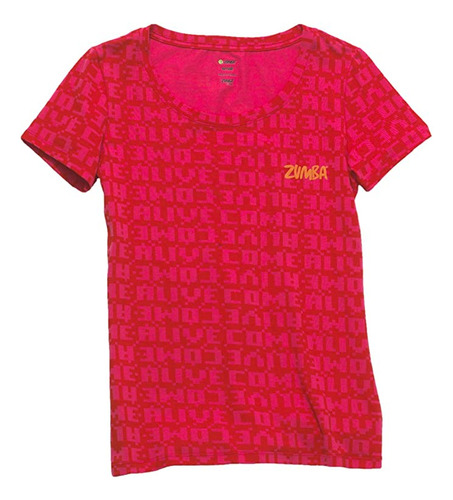 Zumba Come Alive Tee Para Mujer