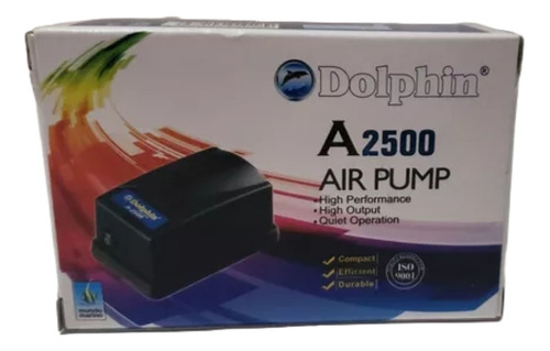 Bomba De Aire Para Peceras Dolphin A2500 1 Salida