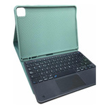 Funda iPad Air 5 Con Teclado Bluetooth Verde