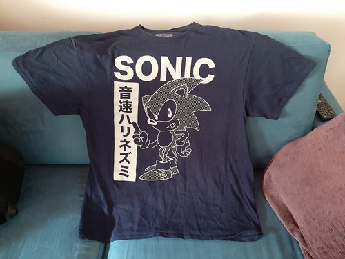 Camiseta Sonic The Hedgehog - Sega - Gg - Leia !!!