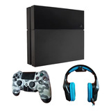 Combo Soporte De Pared Playstation Ps4 Slim Fat + 2 Sop Joystick O Auriculares - Funcion Dual - Excelente Calidad 3d!