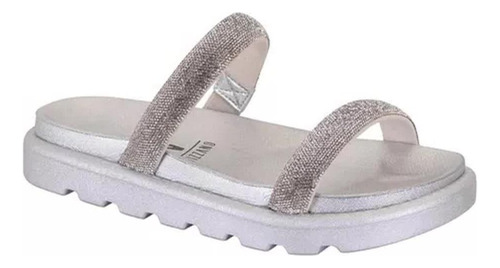 Chinelo Papete Feminino Vizzano Tira Cristal 6459.310