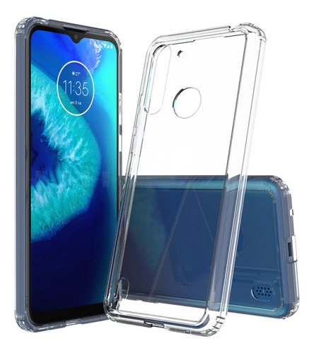 Funda Protectora Acrílica Para Motorola Moto G8 Power Lite