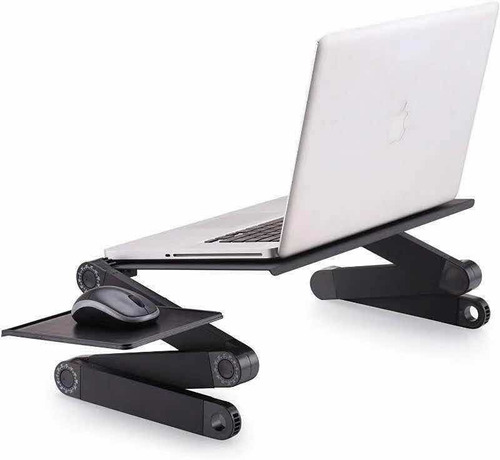 Mesa Suporte De Alumínio Para Notebook Com Cooler