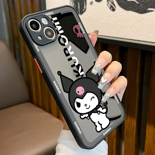 Funda De Teléfono Hello Kitty Kuromi Melody Para iPhone