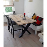 Mesa Para Comedor Estilo Industrial Mesa Moderna 6 Personas