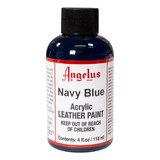 Pintura Acrílica Angelus 4 Oz ( 1 Pieza ) Color Navy Blue