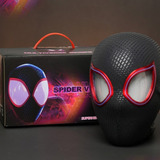 Máscara Brillante Móvil Headgear Eyes De Miles Spider-man