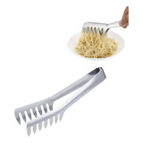 Pinza Tenaza Para Pan Spaghetti Buffet Cocina Comedor Acero