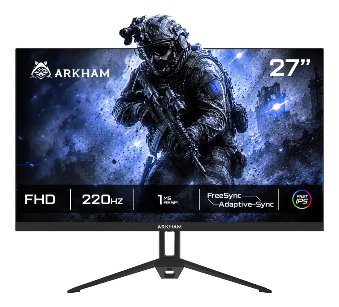 MONITOR GAMER ARKHAM ARK27220FI8 27 PULGADAS 220HZ FHD FAST IPS 1MS