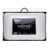 Travesseiro Antialérgico Visco 50x70cm Nasa Ice Refrescante