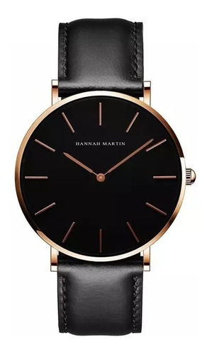 Reloj Hombre Hannah Martin Minimal Leather Varios Modelos