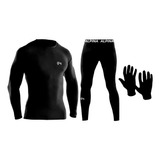 Conjunto Termico Alpina Frizado + Guantes Primera Piel Cuota