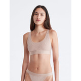 Brasier Calvin Klein Beige Encaje Mujer