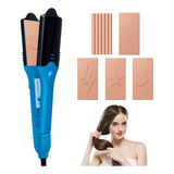 Plancha De Cabello Alisadora 4 Placas 3d Multiformas  