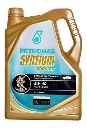Petronas Syntium 3000av 5w40 Sintetico X 4l  Distrymat
