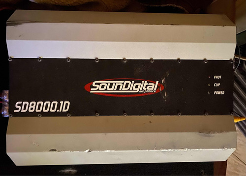 Potencia Soundigital 8.000 Rms