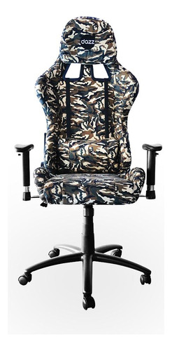 Cadeira Gamer Dazz Especial Forces Jungle - Camuflado