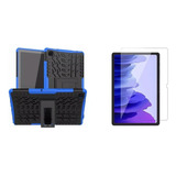 Funda Con Soporte + Templado Compatible Con Samsung Tab A7