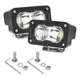 Luces Led Combo Pods, Luces Blancas 2 Piezas 3 Pulgadas...