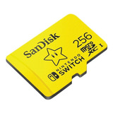 Tarjeta De Memoria Sandisk Sdsqxao-256g-anczn Nintendo Switc