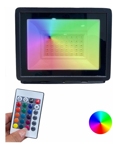 Reflector Led 50w Multicolor Rgb