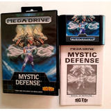 Mystic Defense Tectoy Mega Drive Completo Na Caixa