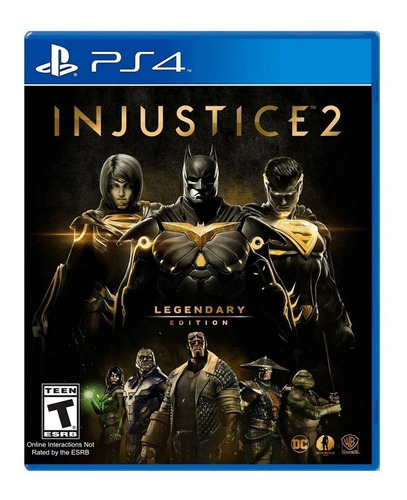 Injustice 2 Legendary Edition Formato Físico Ps4 Original
