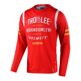 Jersey Motocross Troy Lee Designs Gp Air Roll Out Rojo