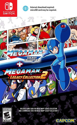 Videojuego Megaman Legacy Collection 1 + 2 Nintendo Switch
