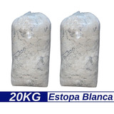 Estopa Limpieza Industrial - Blanca Limpieza 20 Kg