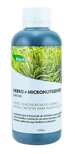 Plantmix Hierro+micronutriente Plantas Acuario 250ml Pethome
