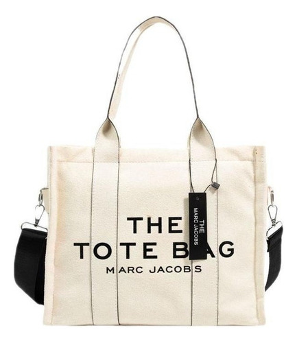 A*gift Marc Jacobs Bolsos The Tote Bag New Bolso De Lona Nus