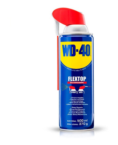 Wd-40 Produto Multiusos Flextop 500ml - Aerossol