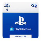 Playstation Psn Gift Card 25 Usd - Solo Eeuu