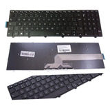 Teclado Notebook Dell Part Number Pk1313g2a32 Sem Iluminação Cor Preto Idioma Português Brasil