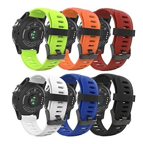 6 Bandas De Reemplazo Para Garmin Fenix 3/hr 5x/5x Plus