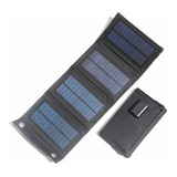 Cargador Solar Celulares / Plegable 50w Con Puerto Usb