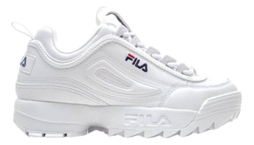 Tenis Fila Disruptor Ii Premium 5fm00002_125 Blanco Juvenil