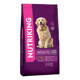 Alimento Nutriking Para Perro Adulto Grande 20 Kg Comida