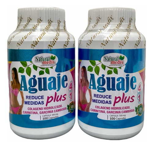 Aguaje Plus X2 + Regalo Natural Med - Unidad a $135