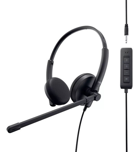 Headset Usb Biauricular Stereo Wh1022 - Dell 