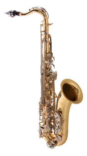 Sax Tenor Eagle St503 Ln Laqueado Com Chaves Niqueladas