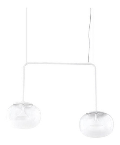 Lampara Colgante Grok Alive Globe Blanco - 2 Led Incluido 