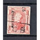 Mexico 1872 Sc 83 25c Papel Sellado Wmk 150 Usado Queretaro