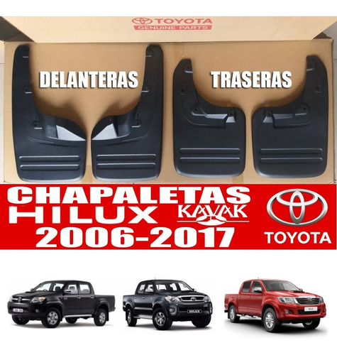 Chapaleta Delantera  Hilux  Kavak 2006 Al 2015 Originales Foto 3